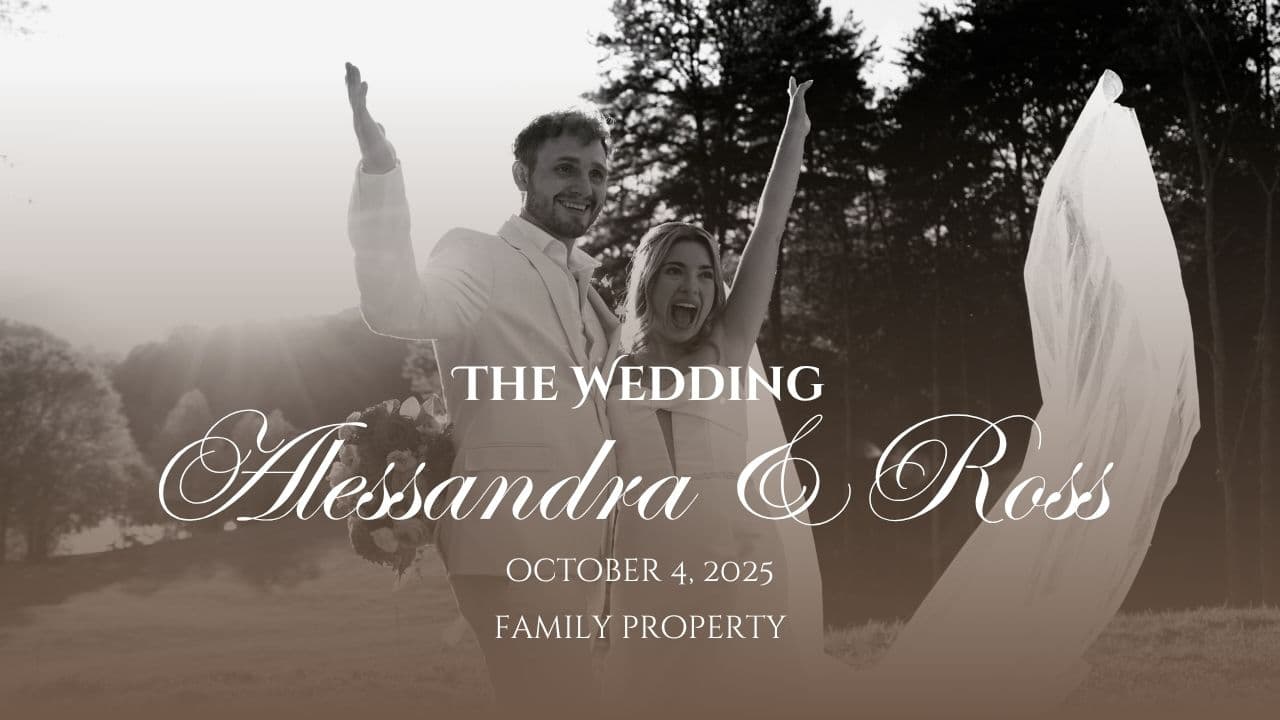 Alessandra & Ross wedding film
